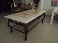 3 marbels table for sale    -  350 aed
