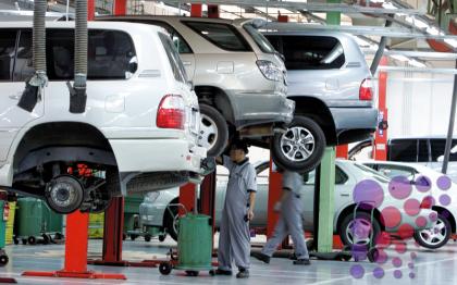 كراج تصليح السيارات امريكي في دبي